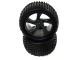 Himoto - Tire and Rim for Truggy 2P (HM28653)
