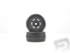 Himoto - Truggy Black Front Tires&Rims 2pcs (HM21308B)