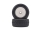 Himoto - Short Course White Rear Tires&Rims 2P (HM21209W)