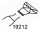 Himoto - Rear Bumper Foam 1p (HM19212)