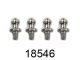 Himoto - 2.6 Ball Head Screws (for Steering Arm) 4p...