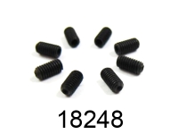 Himoto - 3*6 grub hex screws 8P (HM18248)
