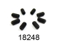 Himoto - 3*6 grub hex screws 8P (HM18248)