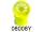 Himoto - Wheel Rim Monster 2pcs (yellow) (HM08008Y)