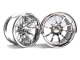 Himoto - Chrome spoke rims Monster 2pcs (HM08008V)