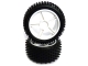 Himoto - Rear Wheel Complete- Buggy 1:10, 2pcs (White)...