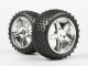 Himoto - Rear Wheel Complete- Buggy 1:10, 2pcs (Chrome)...