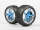 Himoto - Rear Wheel Complete- Buggy 1:10, 2pcs (Blue metalic) (HM06026PB)