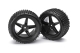 Himoto - Rear Wheel Complete- Buggy 1:10, 2pcs (Black) (HM06026BL)