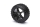 Himoto - Rear Wheel Complete- Buggy 1:10, 2pcs (Black) (HM06026BL)