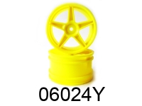 Himoto - Yellow wheel rim Buggy (Rear) 2pcs (HM06024Y)