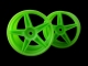 Himoto - Green wheel rim Buggy (Rear) 2Ppcs (HM06024G)