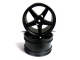 Himoto - Black wheel rim Buggy (Rear) 2pcs (HM06024BL)