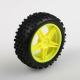 Himoto - Front Wheel Complete- Buggy 1:10, 2pcs (Yellow)...