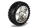 Himoto - Front Wheel Complete- Buggy 1:10, 2pcs (Chrome) (HM06010V)