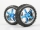 Himoto - Front Wheel Complete- Buggy 1:10, 2pcs (Blue metalic) (HM06010PB)