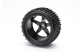 Himoto - Front Wheel Complete- Buggy 1:10, 2pcs (Black)...