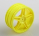Himoto - Yellow wheel rim Buggy (Front) 2pcs (HM06008Y)
