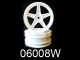 Himoto - White wheel rim Buggy (Front) 2pcs (HM06008W)