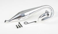 Himoto - Aluminium polished exhaust pipe (HM050024)