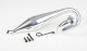 Himoto - Aluminium polished exhaust pipe (HM050024)