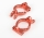Himoto - Steering mount (L/R) (Al.) blue (HM050005)