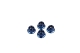 Himoto - Aluminium Nut M4 4pcs (blue) (HM02190B)
