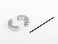 Himoto - Clutch shoe(w/Spring) - in metal (é+?+¬) (HM02048M)