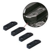 Ultimate Racing - RUBBER ANTI-VIBRATION SERVO SPACER (4pcs) (UR1810-R)