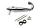 Ultimate Racing - Ultimate Engine MXZ w/ Airmax filter and 2142 Super strong one-piece pipe combo (MX-UR3401-MXZC3)
