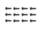 Himoto - Countersunk Self Tapping Screw 12p (HMS010)