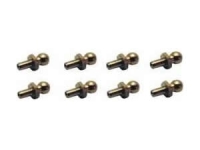 Himoto - Front turning linkage inserted ball stud 8pcs (HMH013)