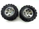 Himoto - Tire Unit(Chromed) 2PCS (HM904-015)
