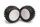 Himoto - White Rim & Tire Complete (86015w+86016) (2pcs) (HM86017W)