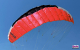 Para-RC - Gleitschirm Cloud 0.5 rot