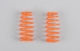 FG - cask-shaped spring orange 2,4mm (FG07288)