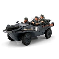 TORRO - 1/16 Figurenbausatz Schwimmwagen Besatzung 3er-Set, Handbemalt (FG-10001)