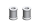 BM Racing - Aluminumsäulen 3x6x8 mm (4 Stück) (BMR940368)