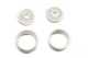 BM Racing - 026-1 Offset Changeable Rims (22mm) white...