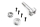 FMS - Giant P-47 Thunderbolt EPP - motor shaft (4ST19082-S14)