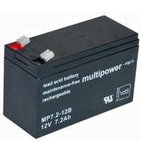 Multipower Blei-Akku MP 7,2Ah-12V (8KM8452)