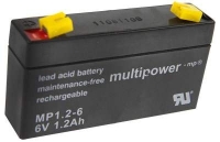 Multipower Pb-Akku MP1,2-6 (8KM8550)