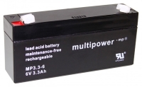 Multipower Pb-Akku MP3,3-6V (8KM8555)