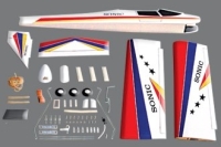 PHOENIX MODEL - SONIC 25 High wing trainer PH005 (4ST16002)