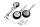 Taft Hobby - Viper Jet one set metal landing gear (4ST1476-S09)