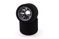 HOT RACE TIRES - Hot Race 1:10 Moosgummi Hinterrreifen Sh. 30, 2 Stück (HRPANR32)