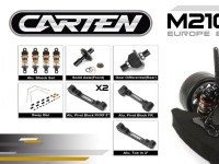 CARTEN M210R Plus 1/10 M-Chassis Kit (NBA106)