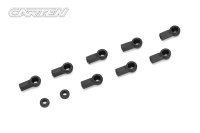 CARTEN Kugelkopf Kunstoff 4,8mm (8) (NBA247)