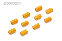 CARTEN Sechskant 5,5x10mm Aluminium (10) (NBA318)