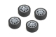 CARTEN M-Rally Rädersatz 10-Speichen +1mm grau, 4...
